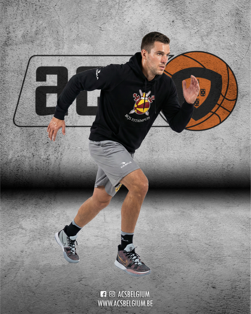 Sweat Cap BCJS Estaimpuis "Player" - Black