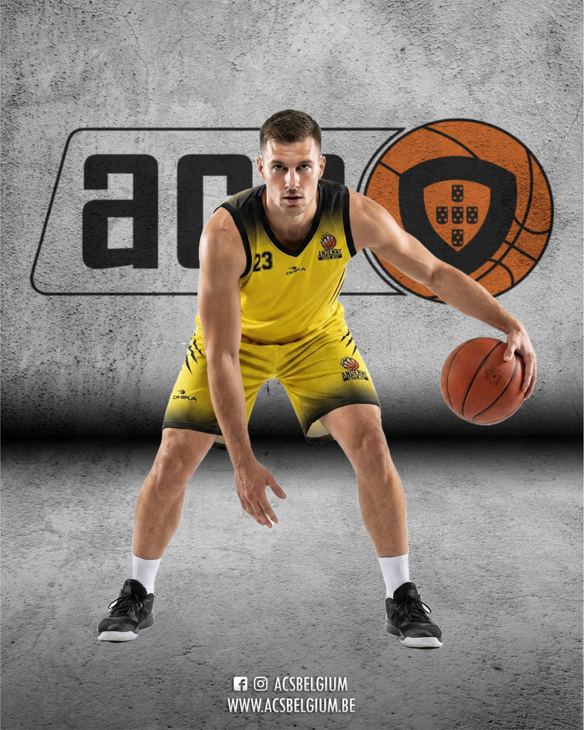 Official "Andenne Basket" - Away Jersey