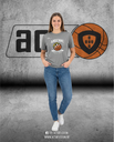 T-shirt Andenne Basket "Fan" - Grey