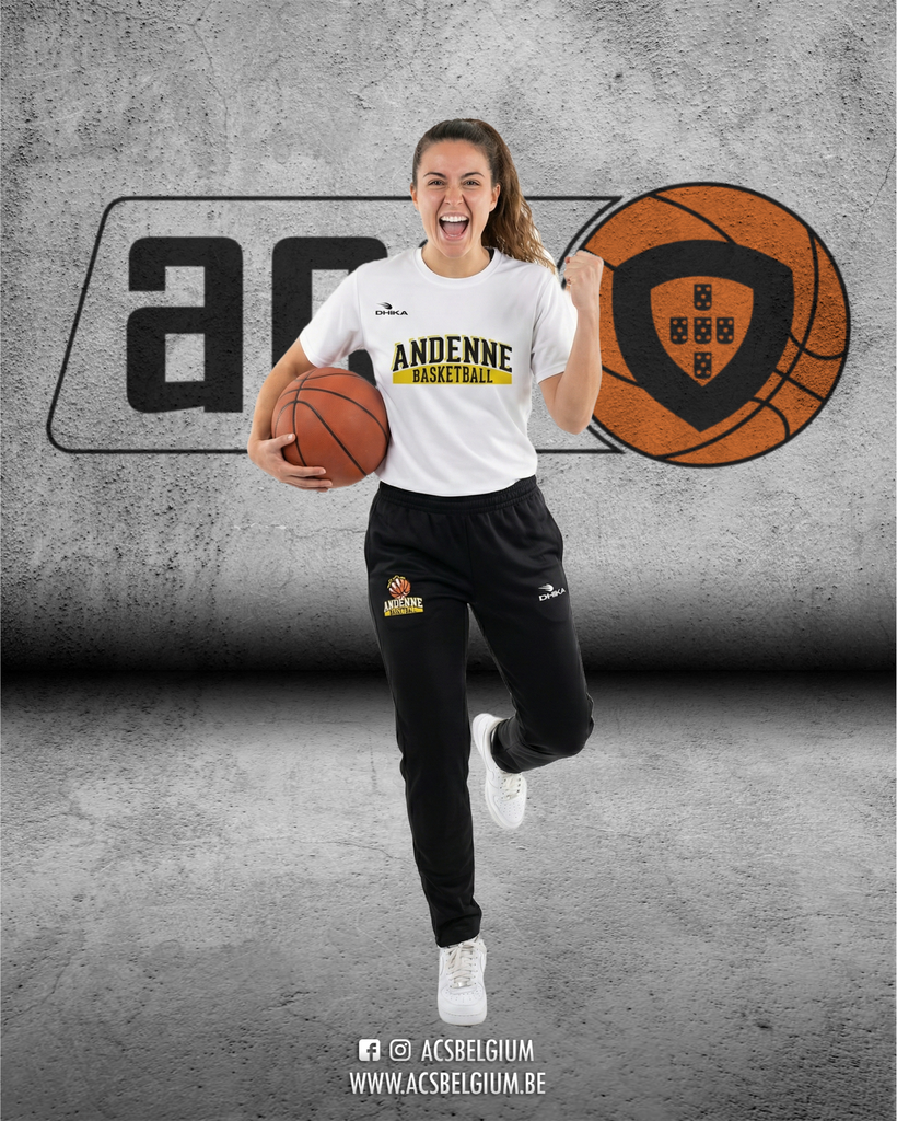 T-shirt Andenne Basket - White