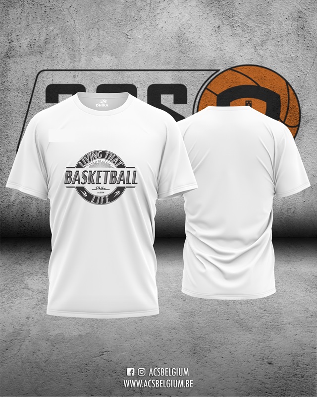 T-shirt "Living That" - White