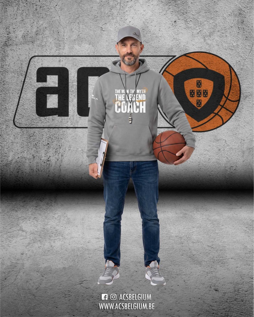 Sweat Cap "Legend Coach" - Grey