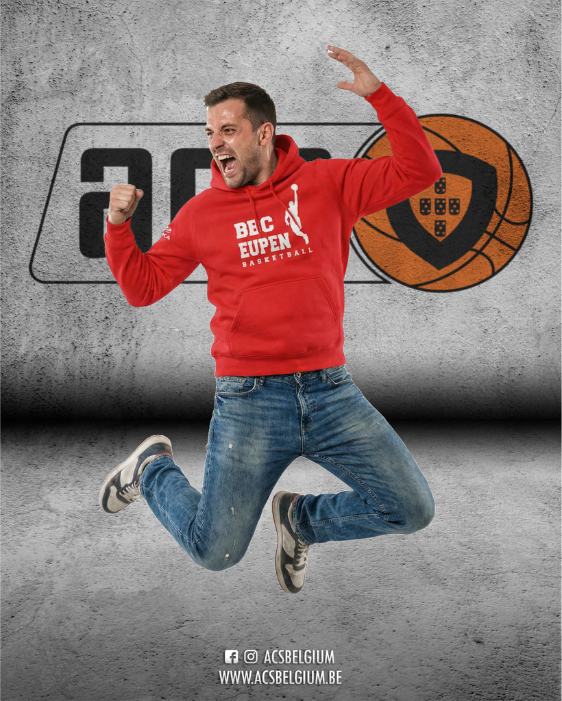 Sweat Cap BBC Eupen "Fan" - Red