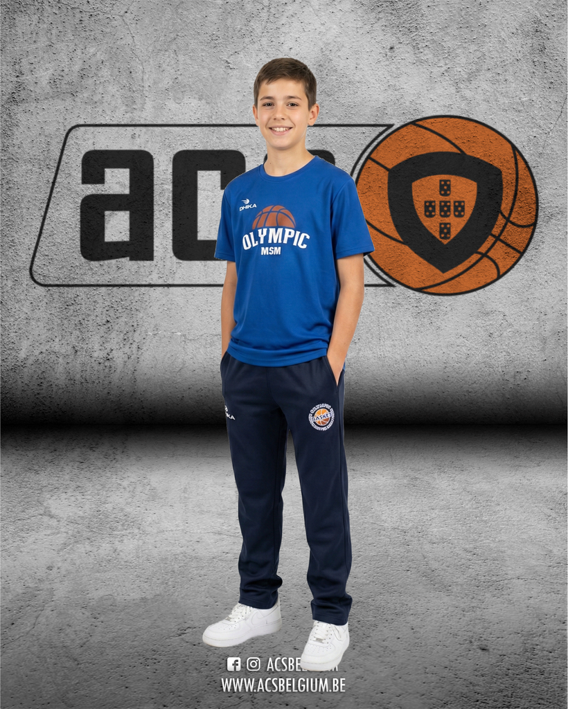 T-shirt Olympic MSM "Fan" - Royal Blue