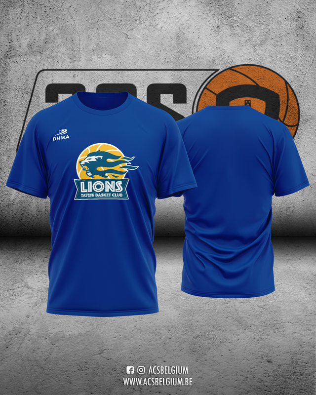 T-shirt "Tatete BC" - Royal Blue