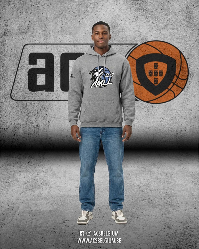 Sweat Cap BC La Louvière "Fan" - Grey