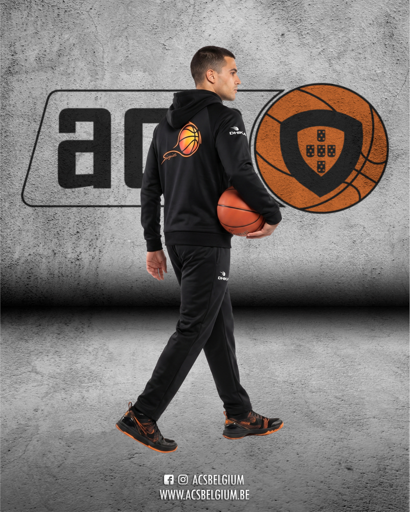 Sweat JS Soignies "Player" - Black 