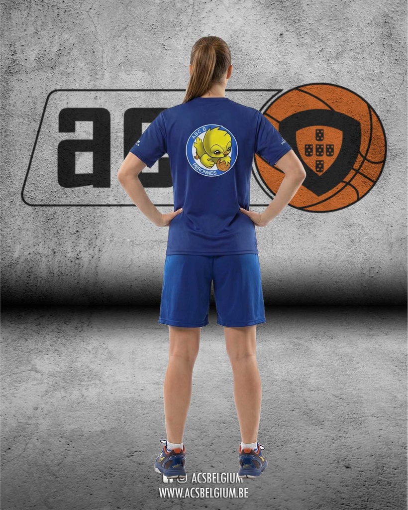 T-shirt Peronnes "Fan" - Royal Blue