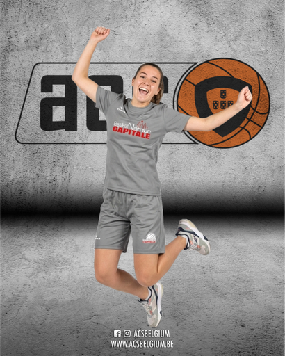 T-shirt Basket Namur "Fan" - Grey