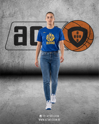T-shirt "Rebond Ottignies" - Blue Royal