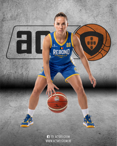 Official "Rebond Ottignies" - Home Jersey