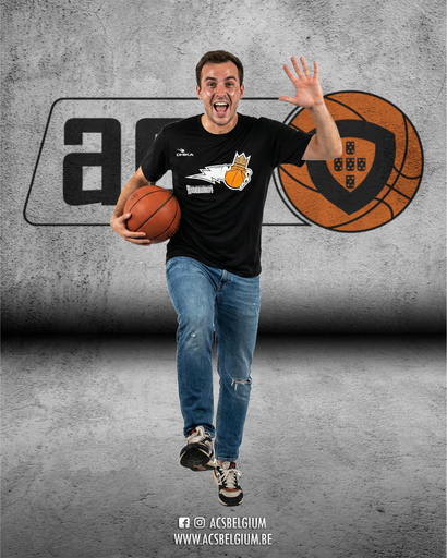 T-shirt RBC Auderghem "Fan" - Black