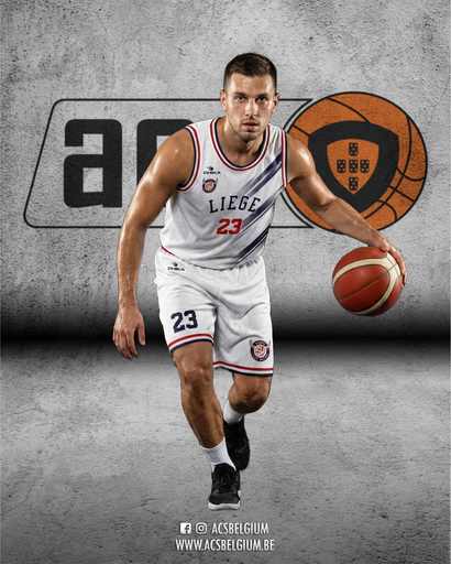 Official "Liège Basket" - Away Kit