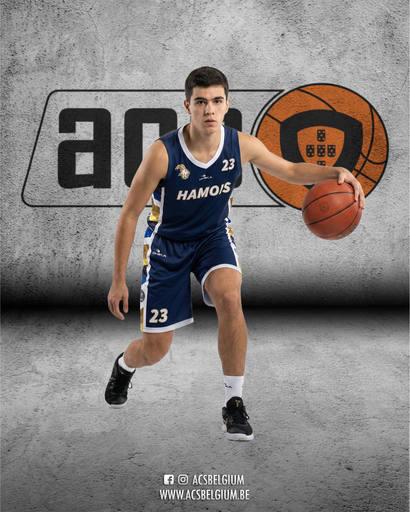 Official "BC Hamois" - Home Jersey