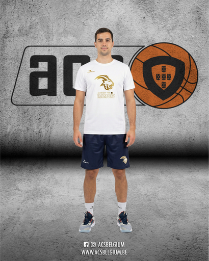 T-shirt "BC Hamois" - White