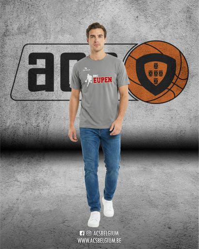 T-shirt BBC Eupen "Player" - Grey