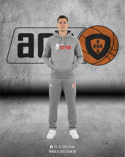 Sweat Cap BBC Eupen "Player" - Grey