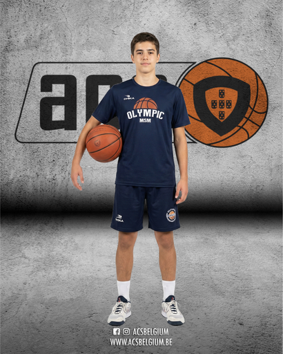 T-shirt Olympic MSM "Player" - Navy