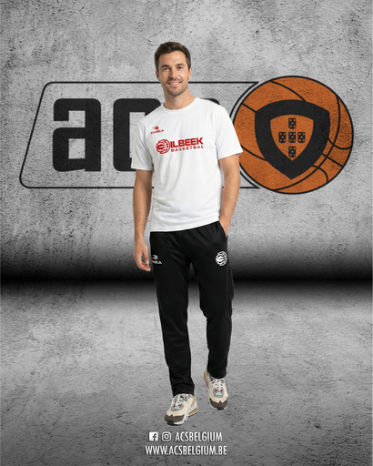 T-shirt Dilbeek Basketbal "Fan" - White