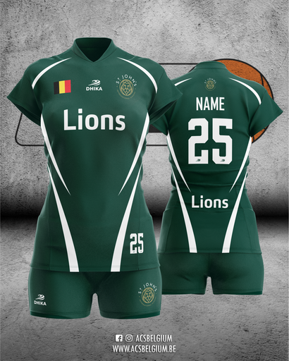 Official "St Johns School" - Women's Volleyball Kit