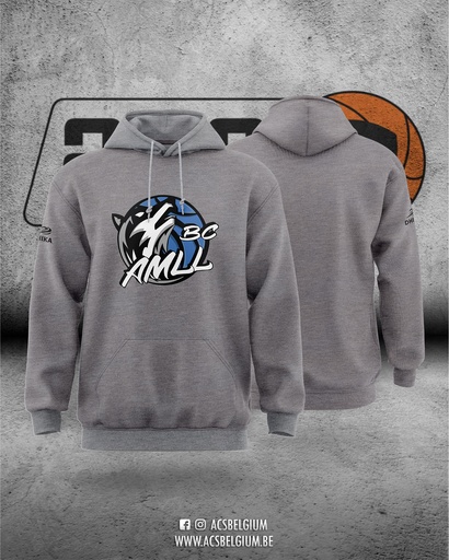 Sweat Cap BC La Louvière "Fan" - Grey