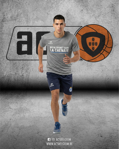 T-shirt RBC La Chenaie "Player" - Grey 