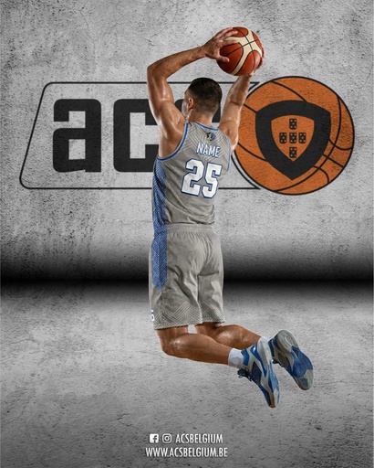 Official "BC La Louvière" - Home Jersey